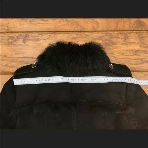 Burberry Fur Shearling Jacket US 4 NO BELT - Picture 3 of 12